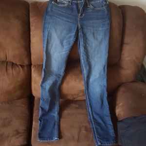 Hollister super skinny jeans.
